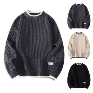 Áo len nam form rộng TANKA áo mùa đông phong cách Hàn Quốc chất liệu cao cấp AL26