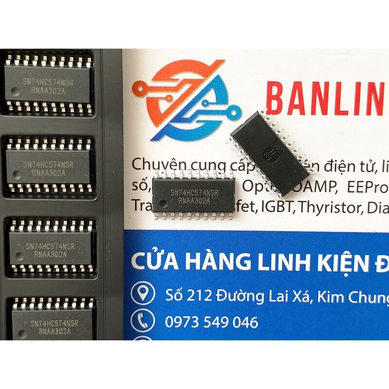 HC574 SN74HC574NSR 74HC574 IC số SOP-20 5.2mm