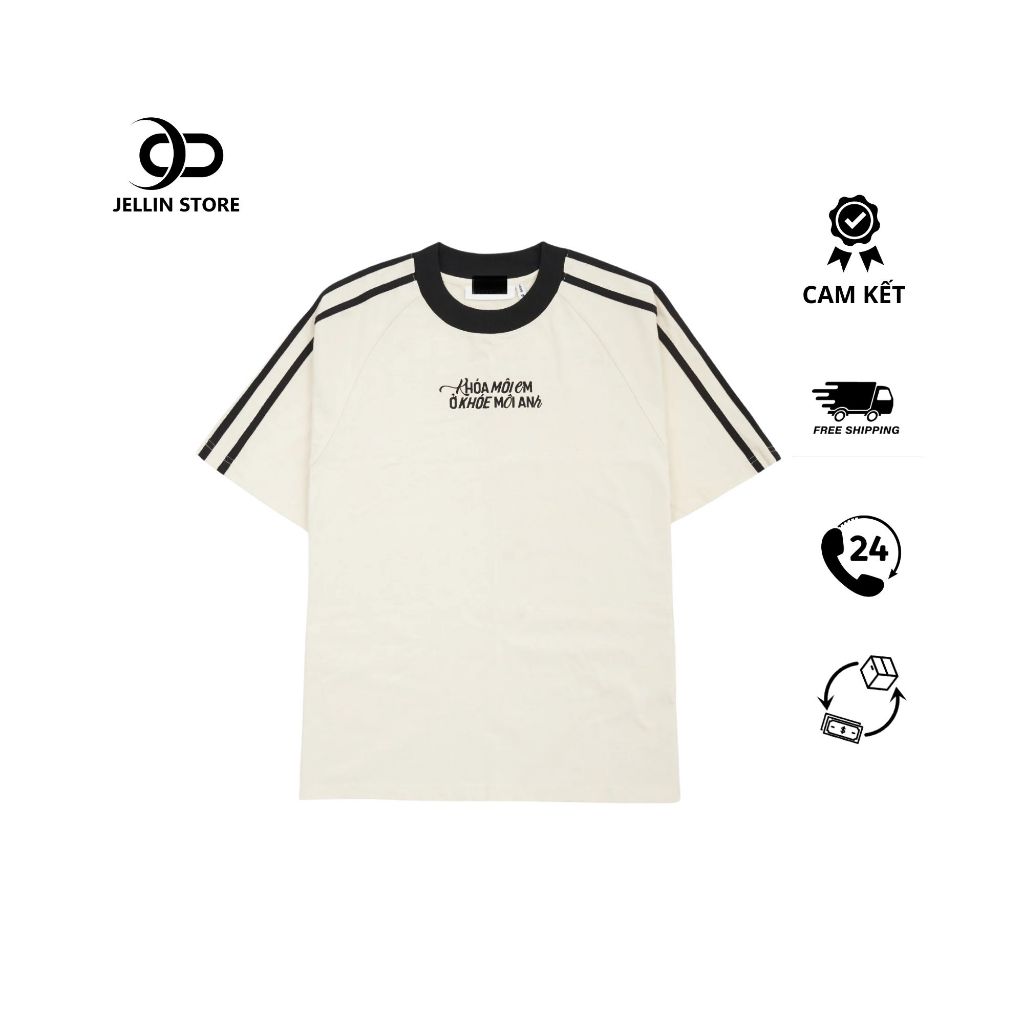 Áo thun Buckle Lips Tee Unisex| JELLIN STORE