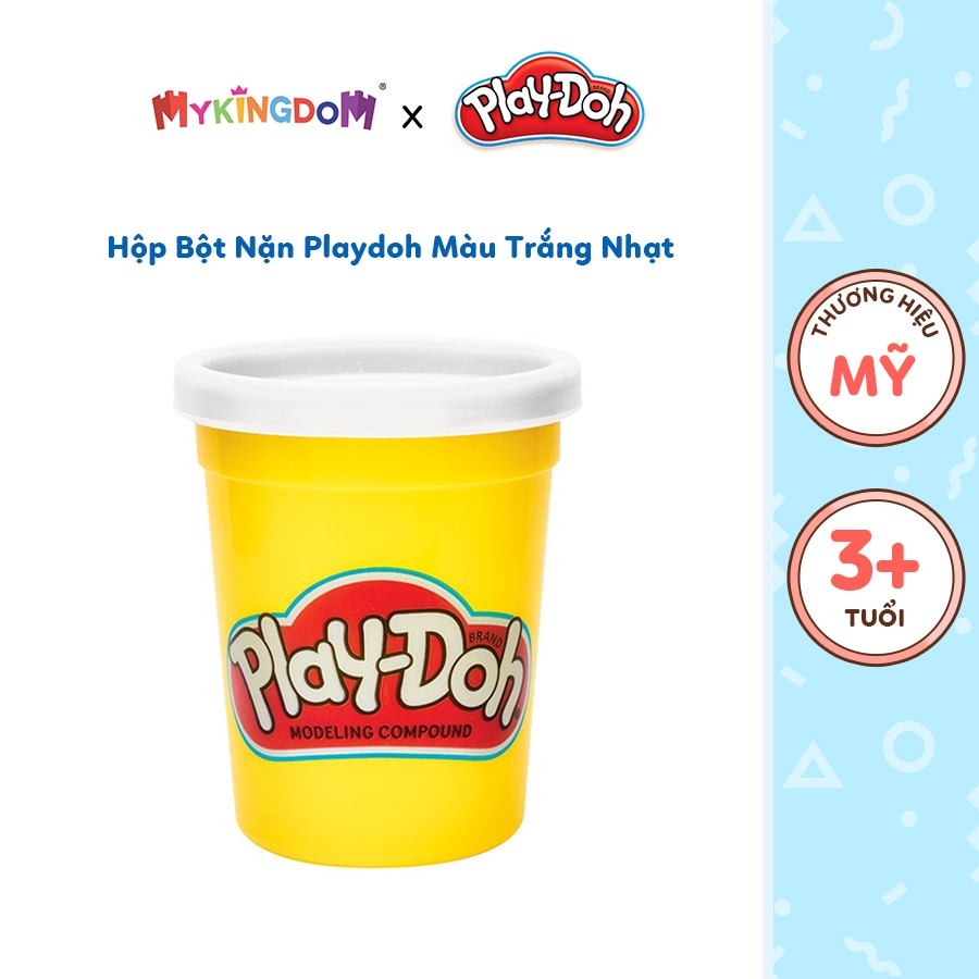 Hộp Bột Nặn Playdoh Màu Trắng Nhạt NHAT/B5517C/WH