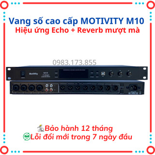 Vang số cao cấp Motivity M10 hàng chính hãng thương hiệu ITALYA ,Echo,Reverb mượt mà.