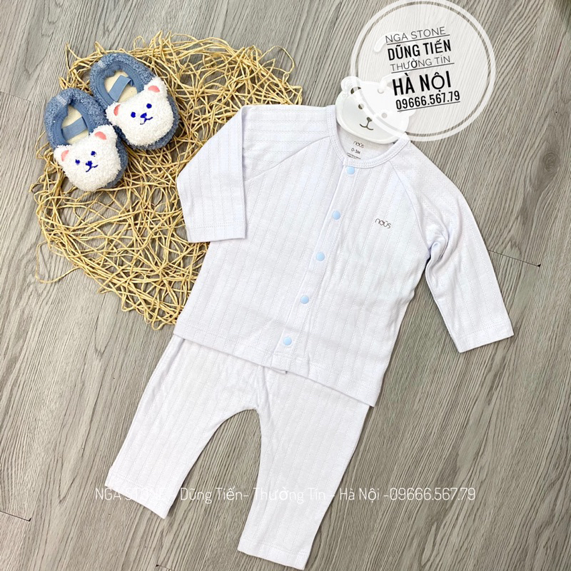 Bộ quần áo sơ sinh thu đông cho bé trai bé gái hãng nous