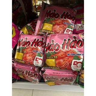 Thùng 30 gói Hảo Hảo tôm chua cay 75g - Bao bì trúng thưởng