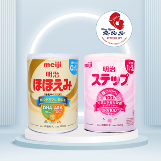 Sữa Meiji lon, sữa bột Meiji Số 0 số 9 cho bé Nhật Bản 800g