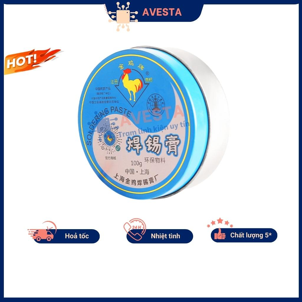 Mỡ hàn thiếc con gà trống 100g chính hãng Avesta