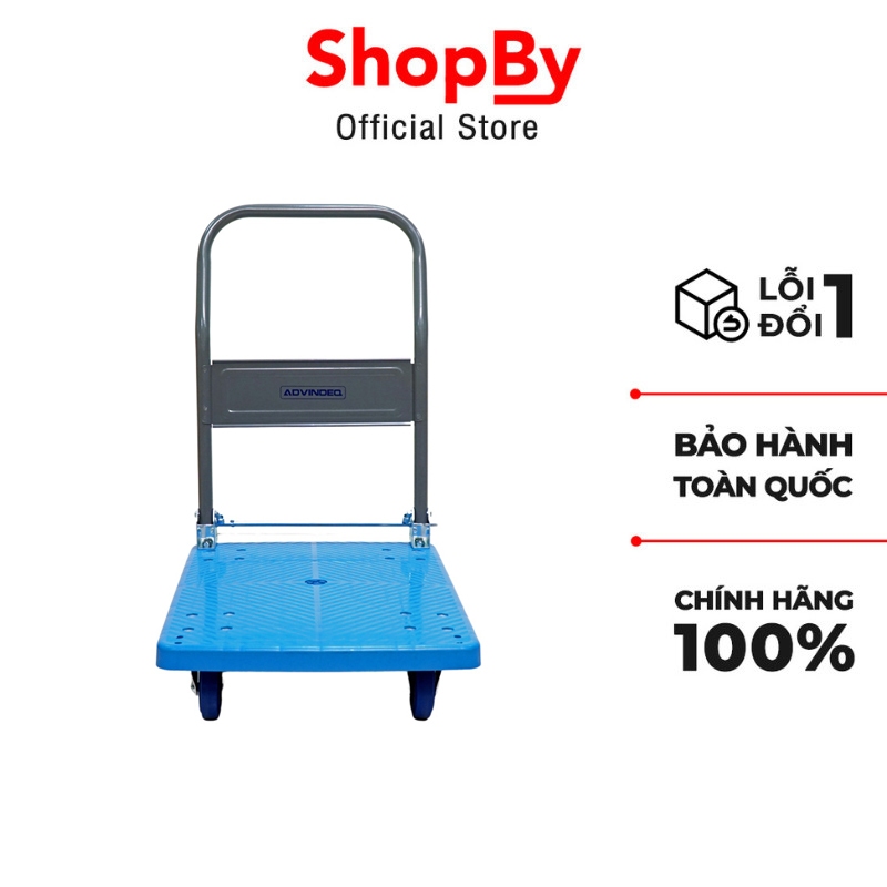 Xe đẩy hàng gấp gọn ADVINDEQ PT-150 tải trọng lên tới 170kg - Sàn nhựa cao cấp - Công nghệ Đài Loan