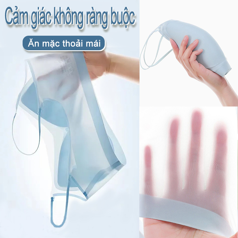 Áo Lót Nữ Tàng Hình Voan Lạnh Siêu Mỏng Nhẹ Tản Nhiệt Không Gọng Không Đường May Al4