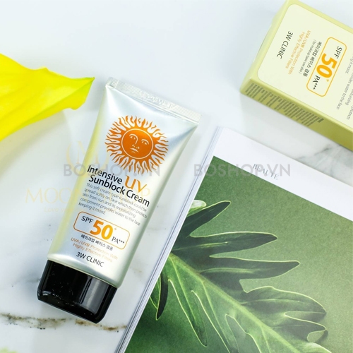 Chống Nắng 3W Clinic Intensive UV Sunblock Cream 70ml