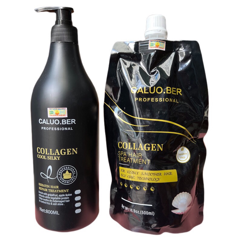 NEW 2023]  DẦU HẤP Ủ TÓC CALOU.BER SPA HAIR TREATMENT COLLAGEN SIÊU MƯỢT - THƠM LÂU- GIỮ NẾP