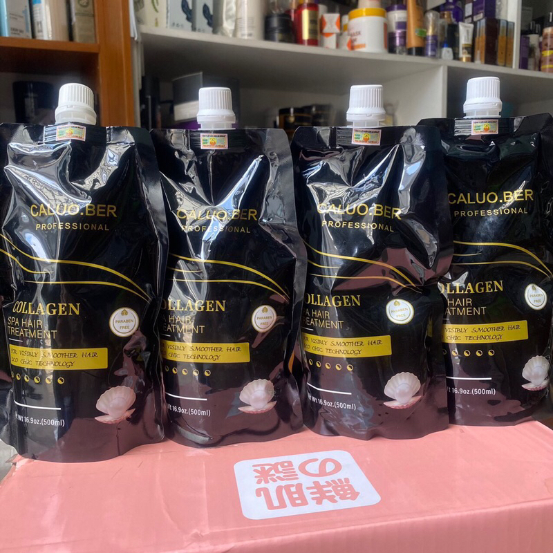NEW 2023]  DẦU HẤP Ủ TÓC CALOU.BER SPA HAIR TREATMENT COLLAGEN SIÊU MƯỢT - THƠM LÂU- GIỮ NẾP