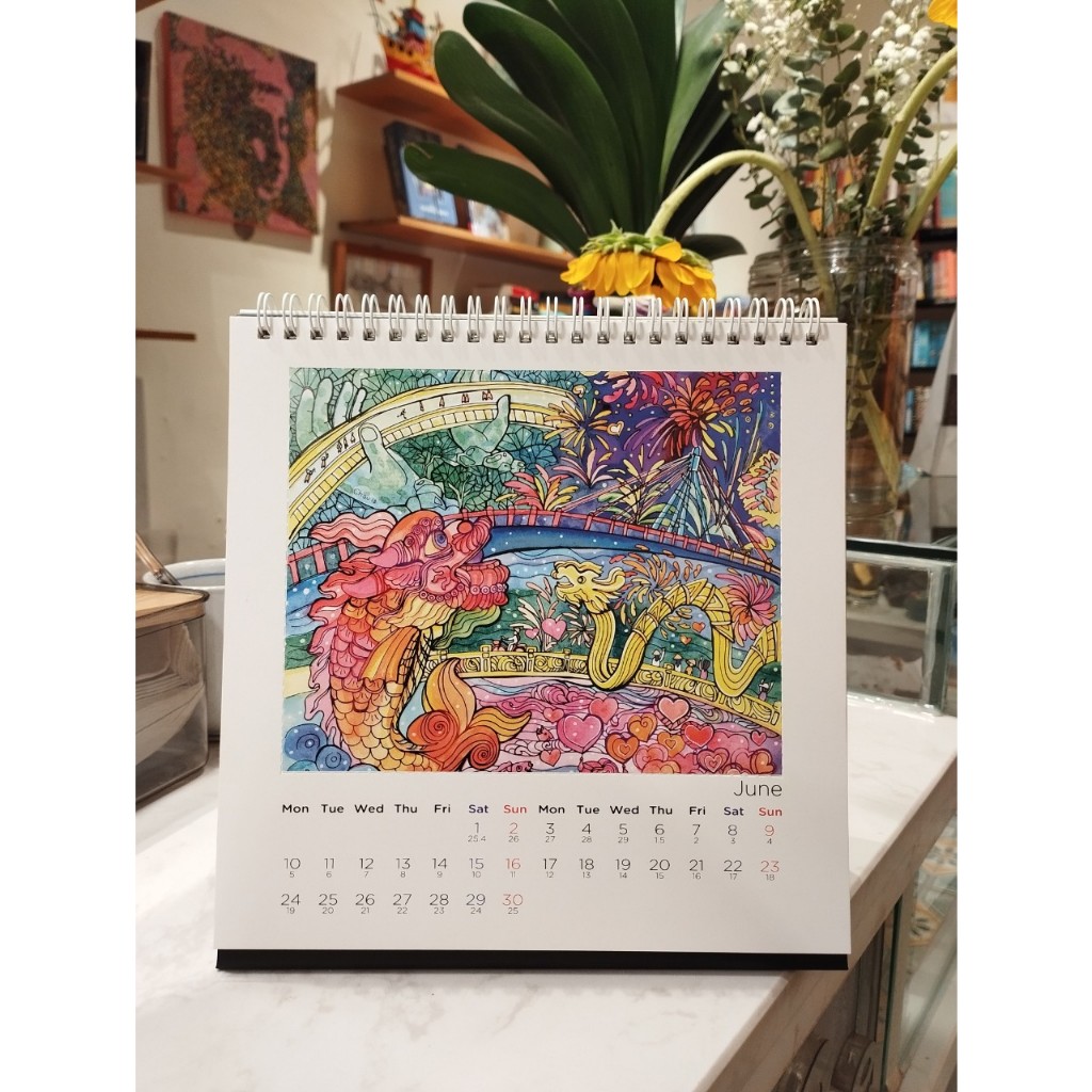 Sách - Calendar 2024 Wonderful Vietnam