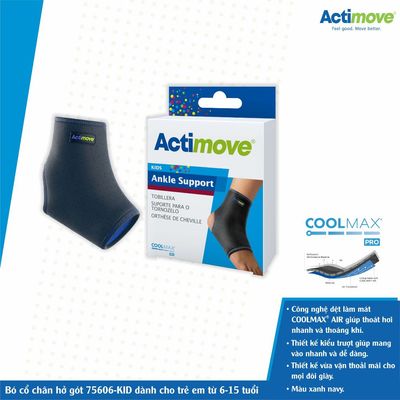 Bó cổ chân hở gót 75606-KID dành cho trẻ em từ 6-15 tuổi Actimove Ankle Support