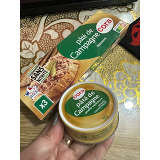 VĨ 3 HỘP PATE GAN NGỖNG VÀ HEO PHÁP CORA