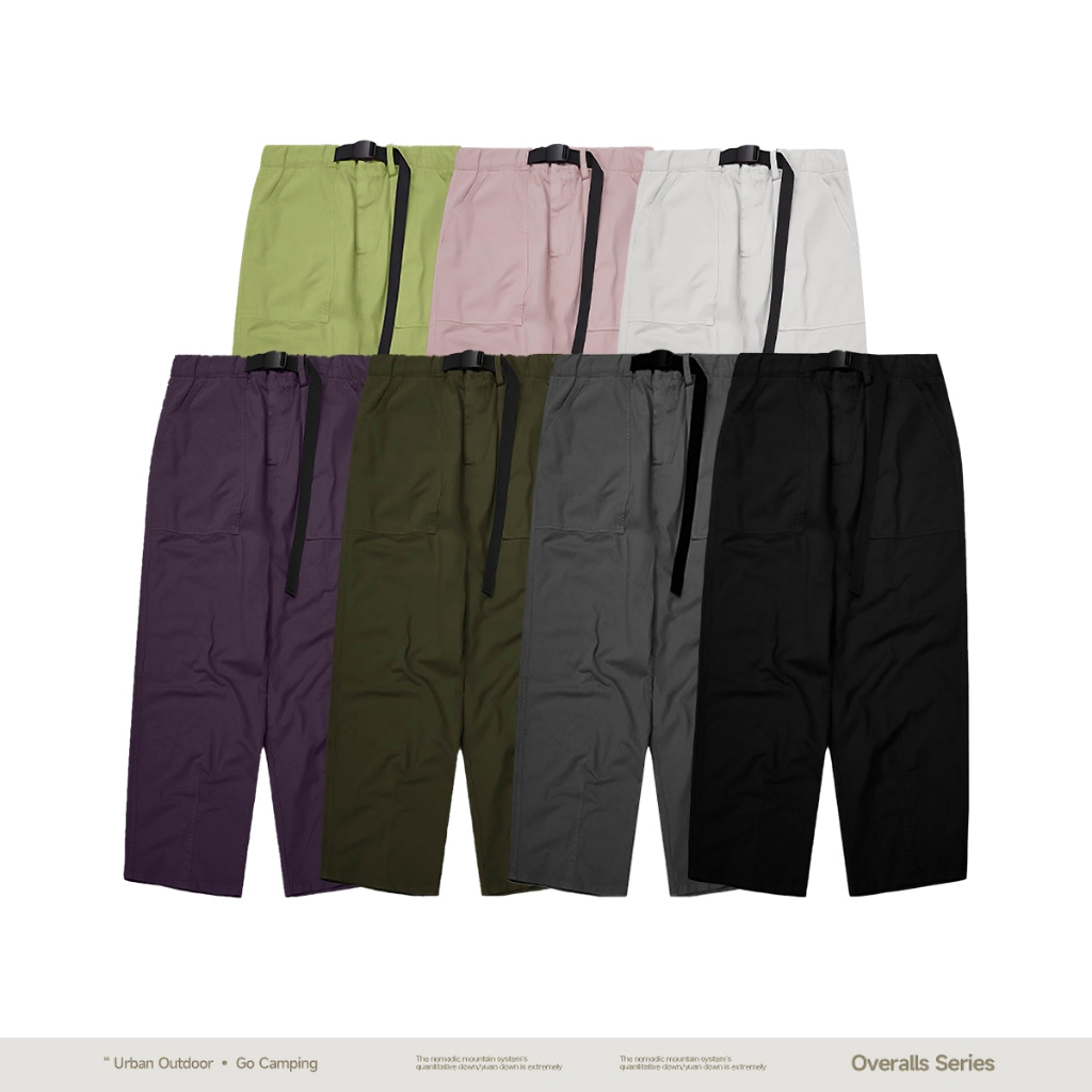 Quần Khaki Ống Xuông Có Dây Lưng | INF Relaxed Khaki Belt Pant