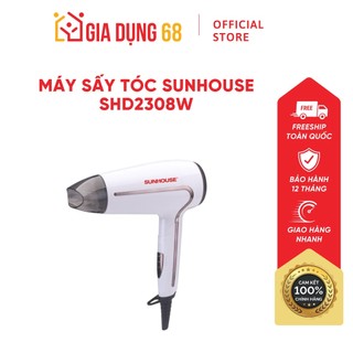 Máy sấy tóc sunhouse shd2308w 3 chế độ gió linh hoạt mạnh mẽ nhiệt độ ổn định an toàn