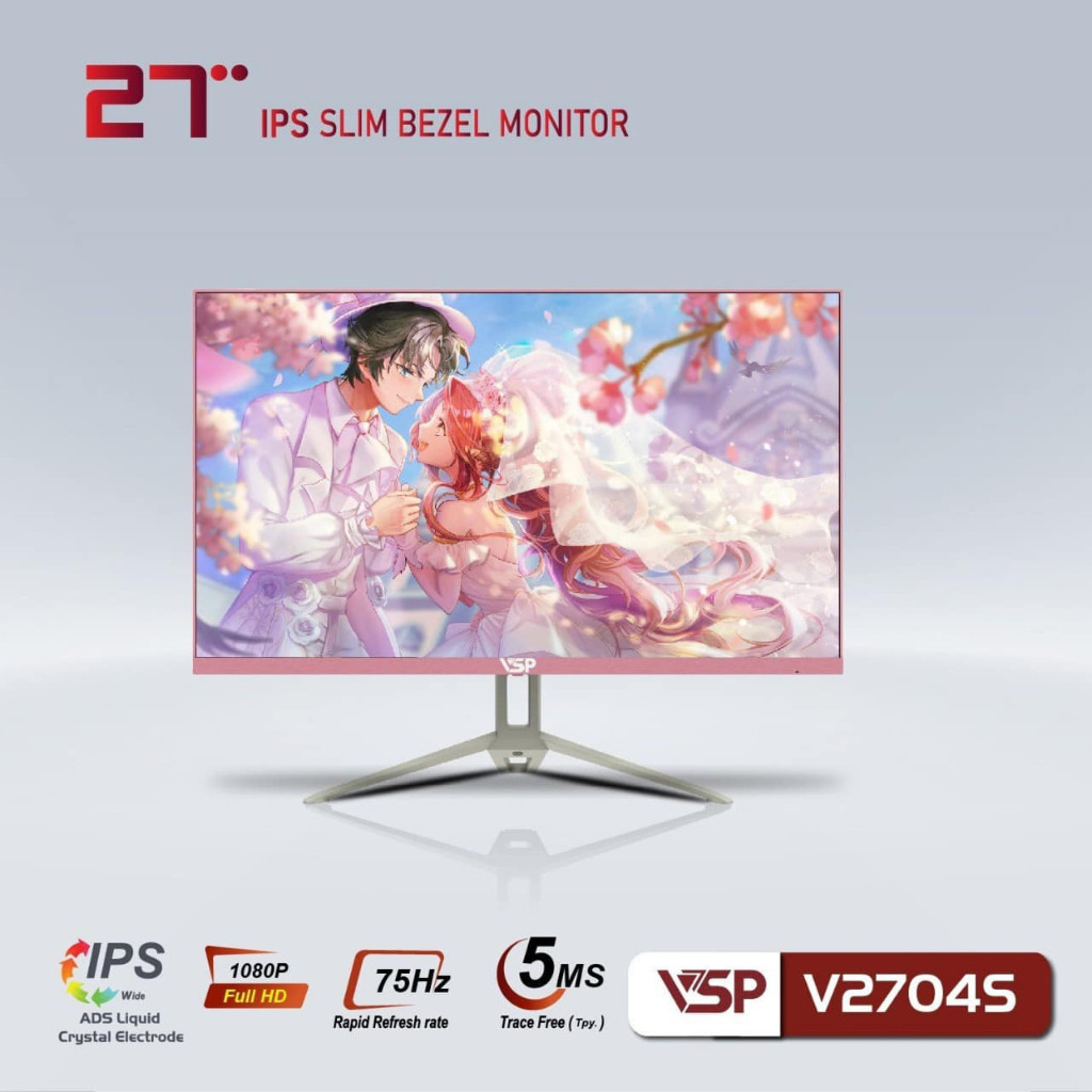 Màn Hình VSP 27inch Phẳng 75Hz - 100Hz