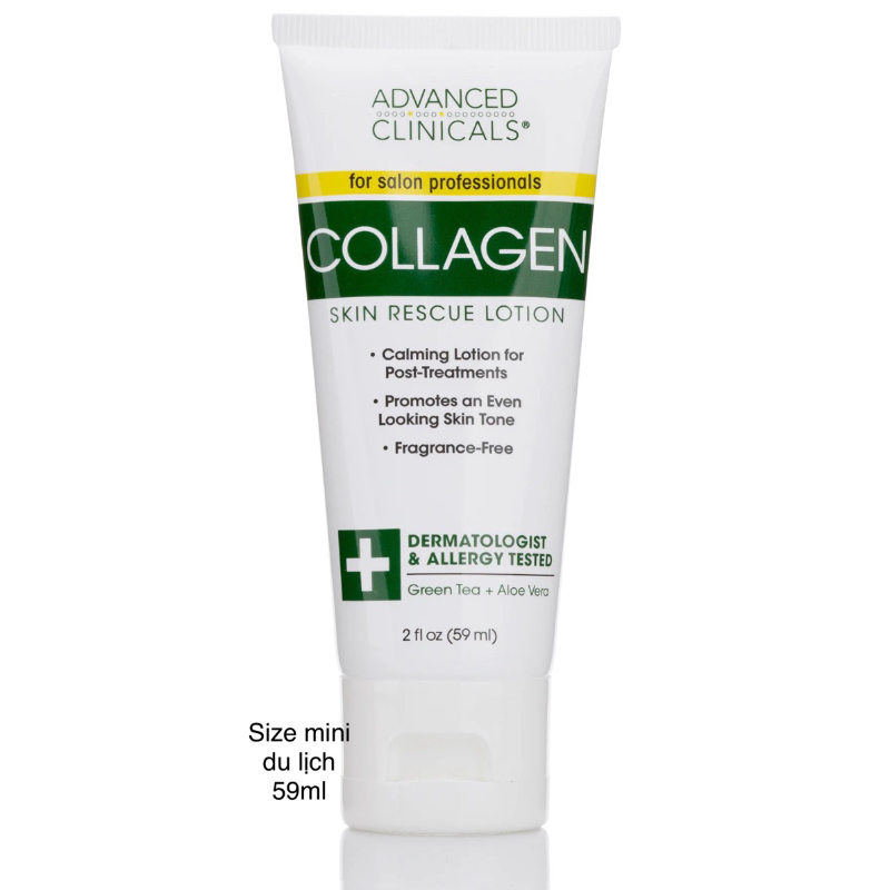 Retinol giảm lão hoá Advanced Firming Cream, 16oz + 2oz ; Collagen Skin Rescue Lotion 2oz