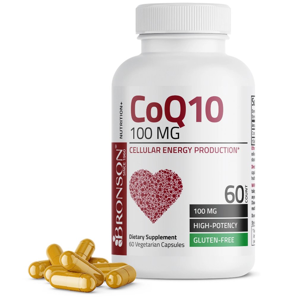 Organic Vitamin CoQ10 High Potency - 60 viên Mỹ - Bổ tim mạch