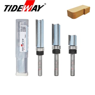 Mũi phay 3 cánh tideway lc0113 cốt 6.35 - mũi phay gỗ 3 cánh, mũi chạy thắt chân yếm bào cong, bào thẳng, lấy nền