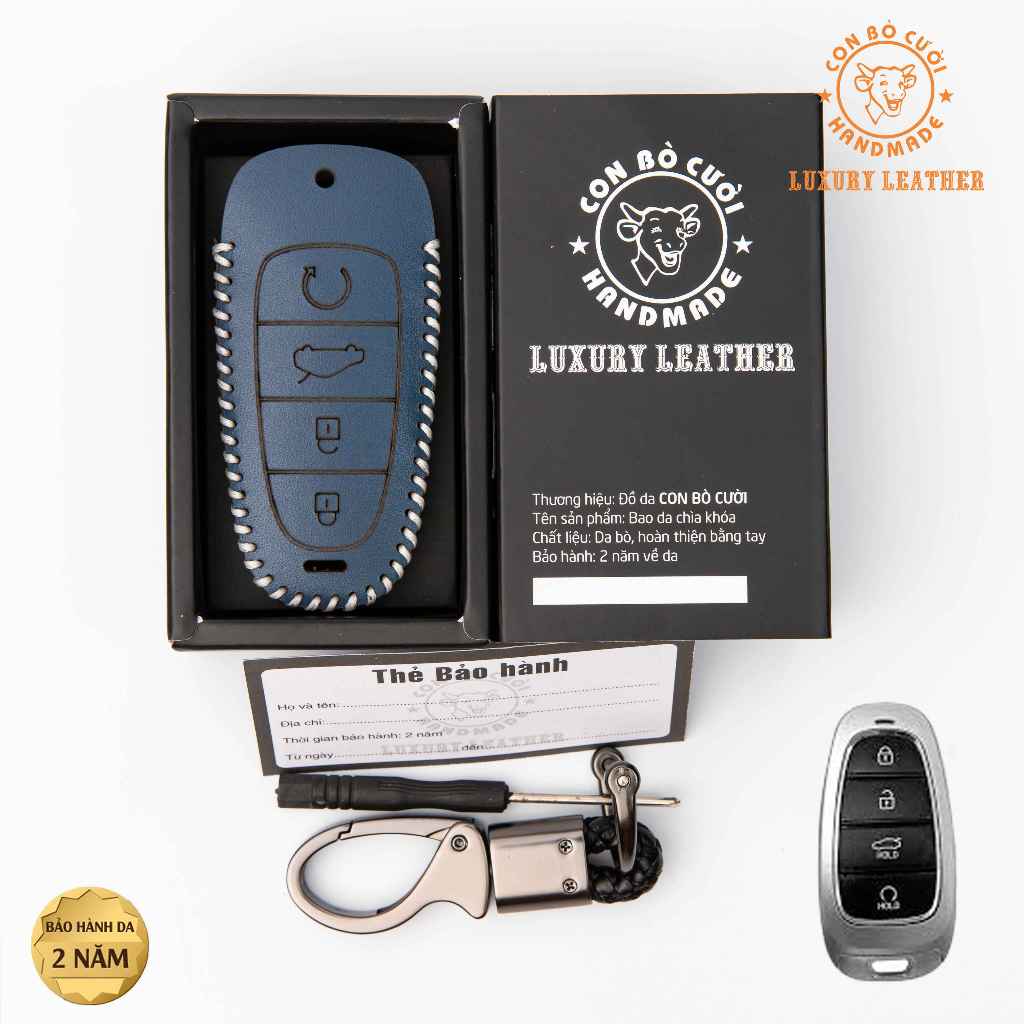 Bao Da Chìa Khóa Hyundai Palisade 2023