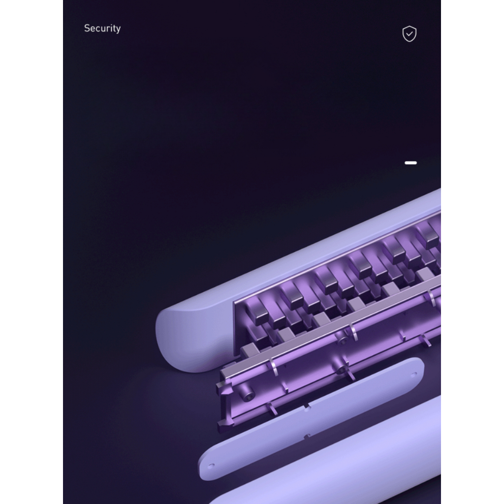 Máy uốn tóc dập xù NM BEAUTY bấm phồng chân tóc, màn hình led hiển thị có ion âm bảo vệ tóc