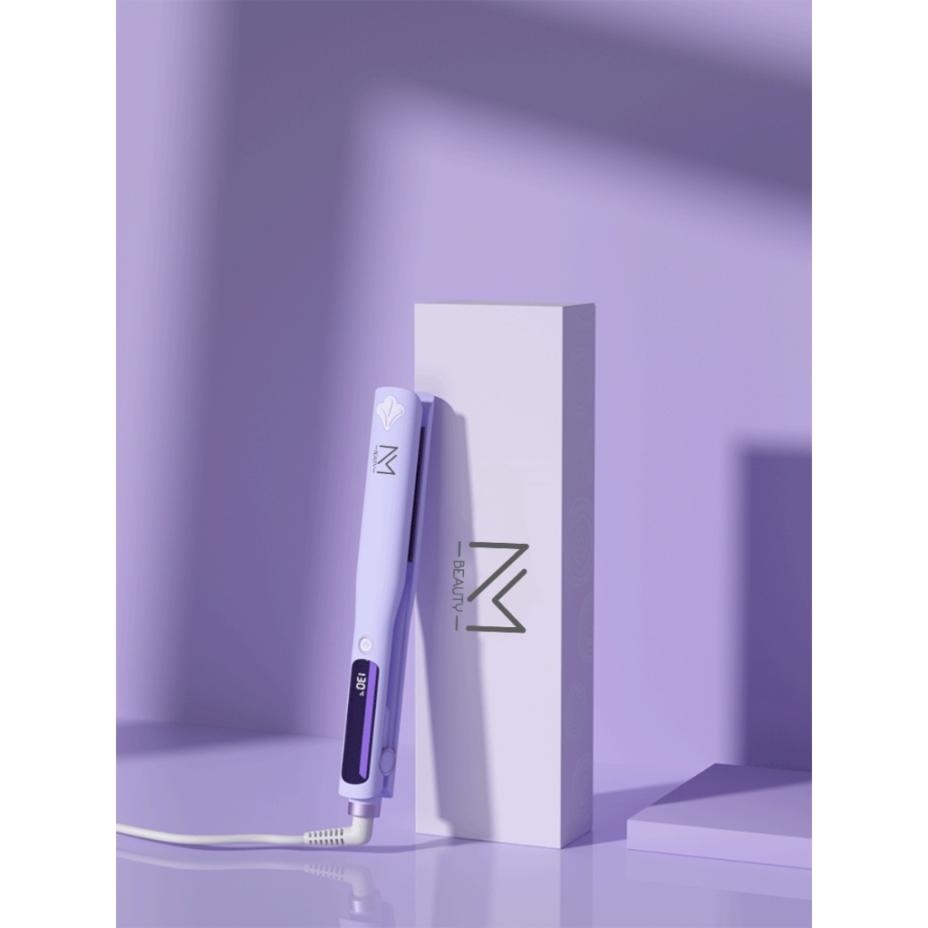 Máy uốn tóc dập xù NM BEAUTY bấm phồng chân tóc, màn hình led hiển thị có ion âm bảo vệ tóc