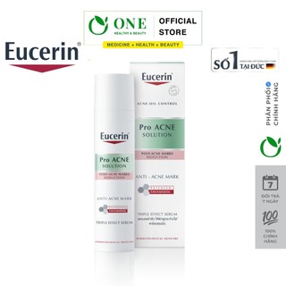 Tinh chất giảm thâm & dưỡng sáng cho da mụn Eucerin  Pro Acne Triple Effect Serum