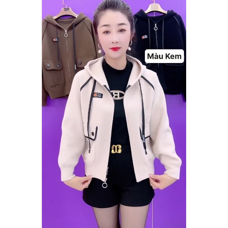 Áo khoác nỉ hoodie zip mới có khóa hàng cao cấp ( mã H59 )