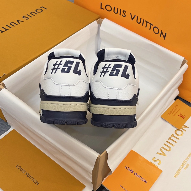 Giày L’V Tra’Ner #54 White NaVy Lai Au Sc