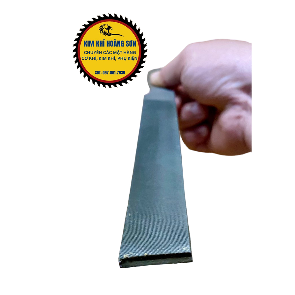 Dũa dẹt 300 mịn Liên Xô - Moskva hàng bãi dài 29cm còn mới chưa qua sử dụng, chuyên dụng trong gia công cơ khí