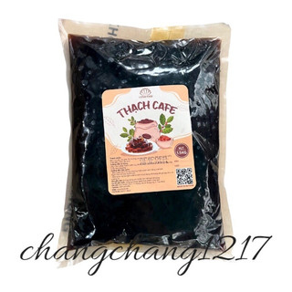 Thạch dừa sợi cafe bibi lotus food gói 1kg5