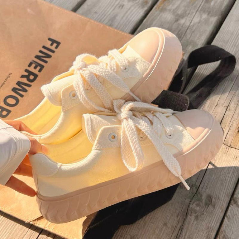 Giày Thể Thao, Sneaker Classic Phong Cách Hàn Quốc dễ phối đồ