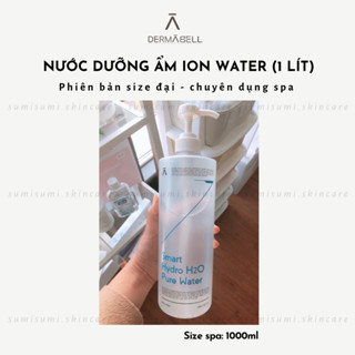 (Dermabell/1 lít) Nước dưỡng ẩm Smart Hydro H2O Pure Water - Ion Water Toner