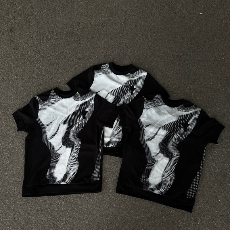 Áo thun in trame ôm body TRIGGER CLUB