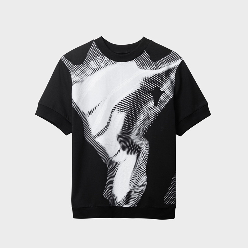 Áo thun in trame ôm body TRIGGER CLUB