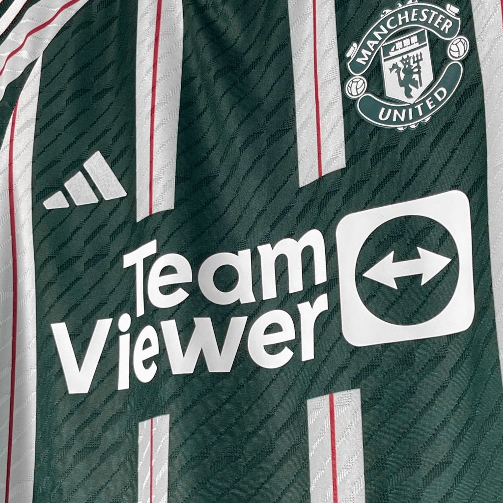 Áo thi đấu Sân Khách MU ss2324-Thailand-Xanh Rêu-PLAYER