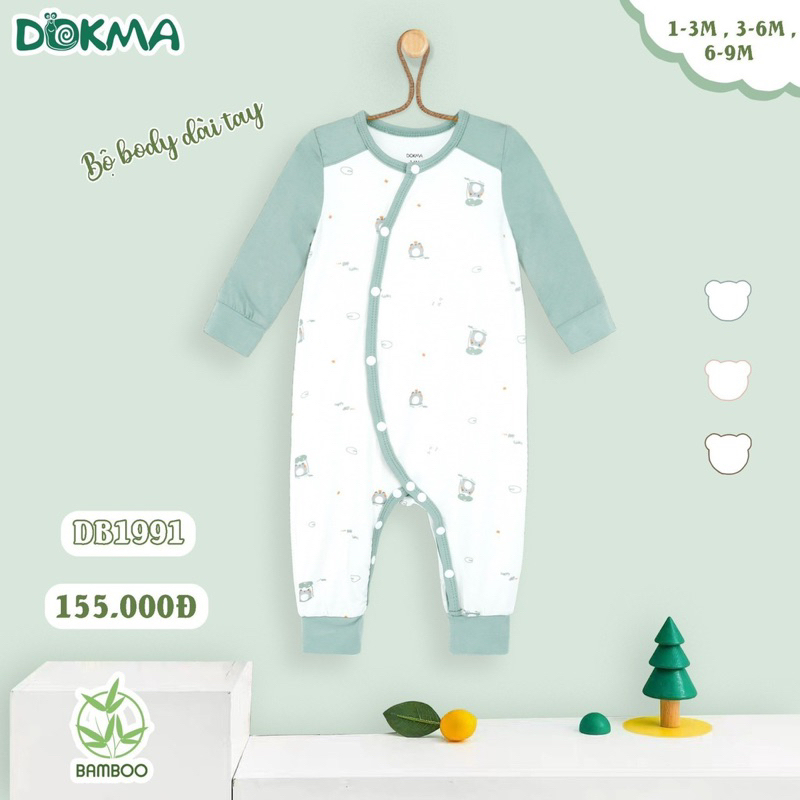 Body dokma bé trai bé gái BEOKIDS