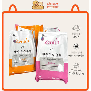 Hạt mềm cho chó Zenith, Hạt mềm cho chó con và chó trưởng thành