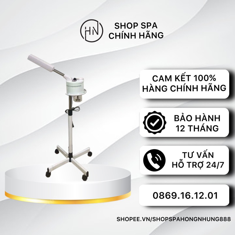 Xông Hơi Mặt 1 Cần Nóng, Máy Xông Hơi Mặt 1 Cần Nóng Cao Cấp Bảo Hành 12 Tháng