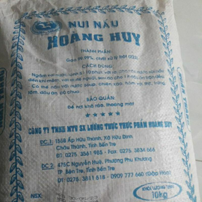 NUI GẠO NGẮN CHIA LẺ 500GR/ 1KG