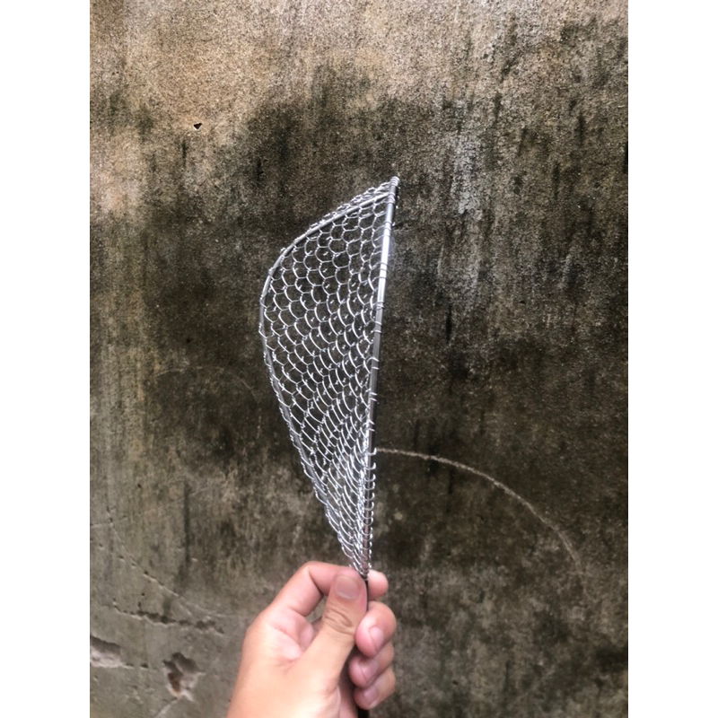 1 chiếc vợt cá inox 304 kích thước 16x22cm