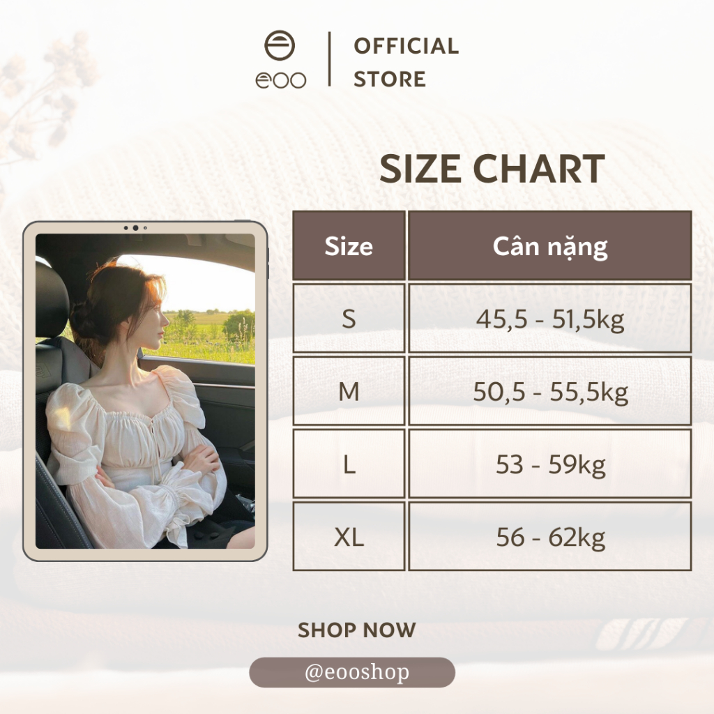 Áo croptop nữ kiểu tay dài bo chun áo kiểu trắng be tiểu thư nhẹ nhàng sexy eooshop