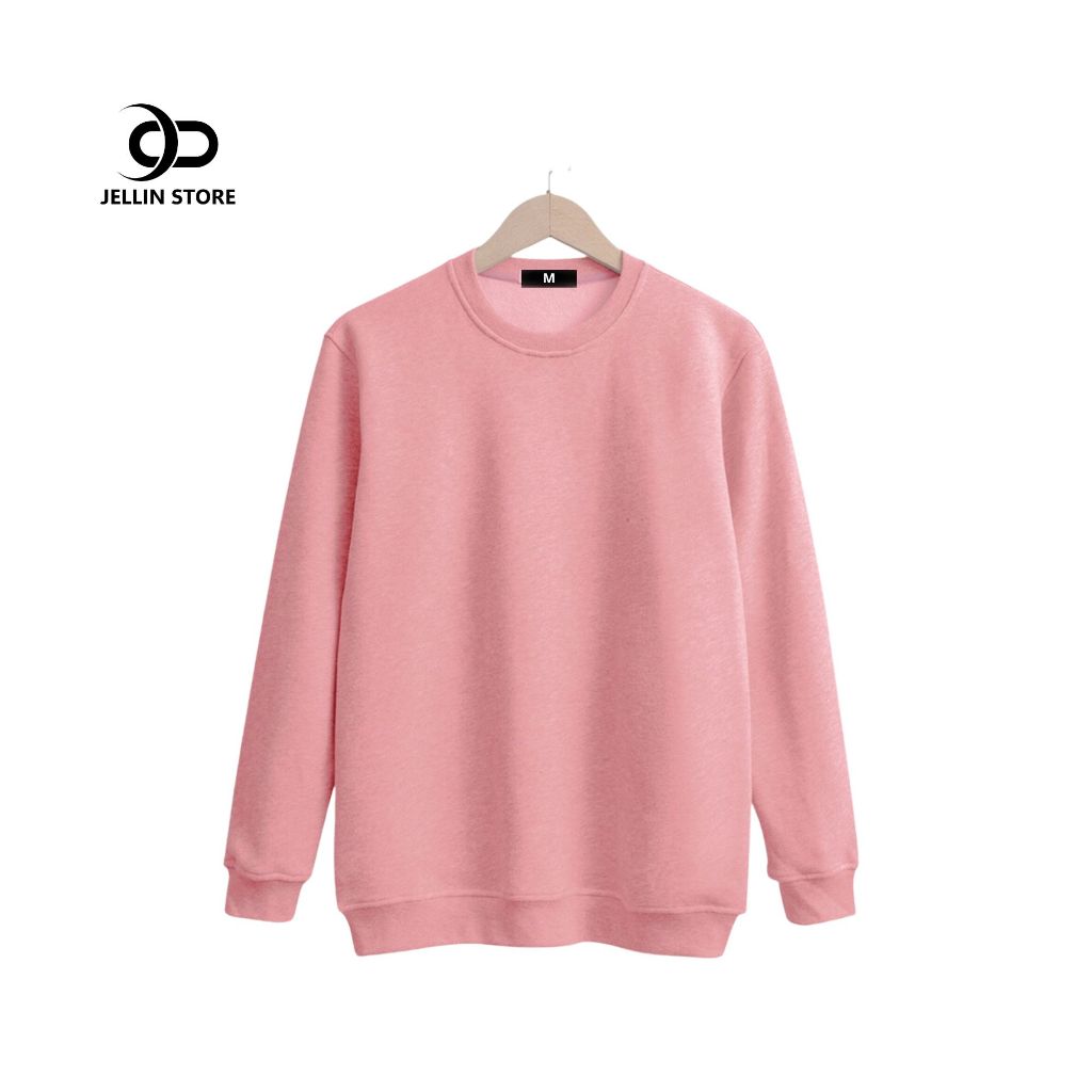 Áo Sweater Form Rộng Phối Layer Chất Nỉ Unisex | JELLIN STORE