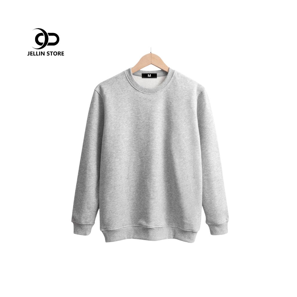 Áo Sweater Form Rộng Phối Layer Chất Nỉ Unisex | JELLIN STORE
