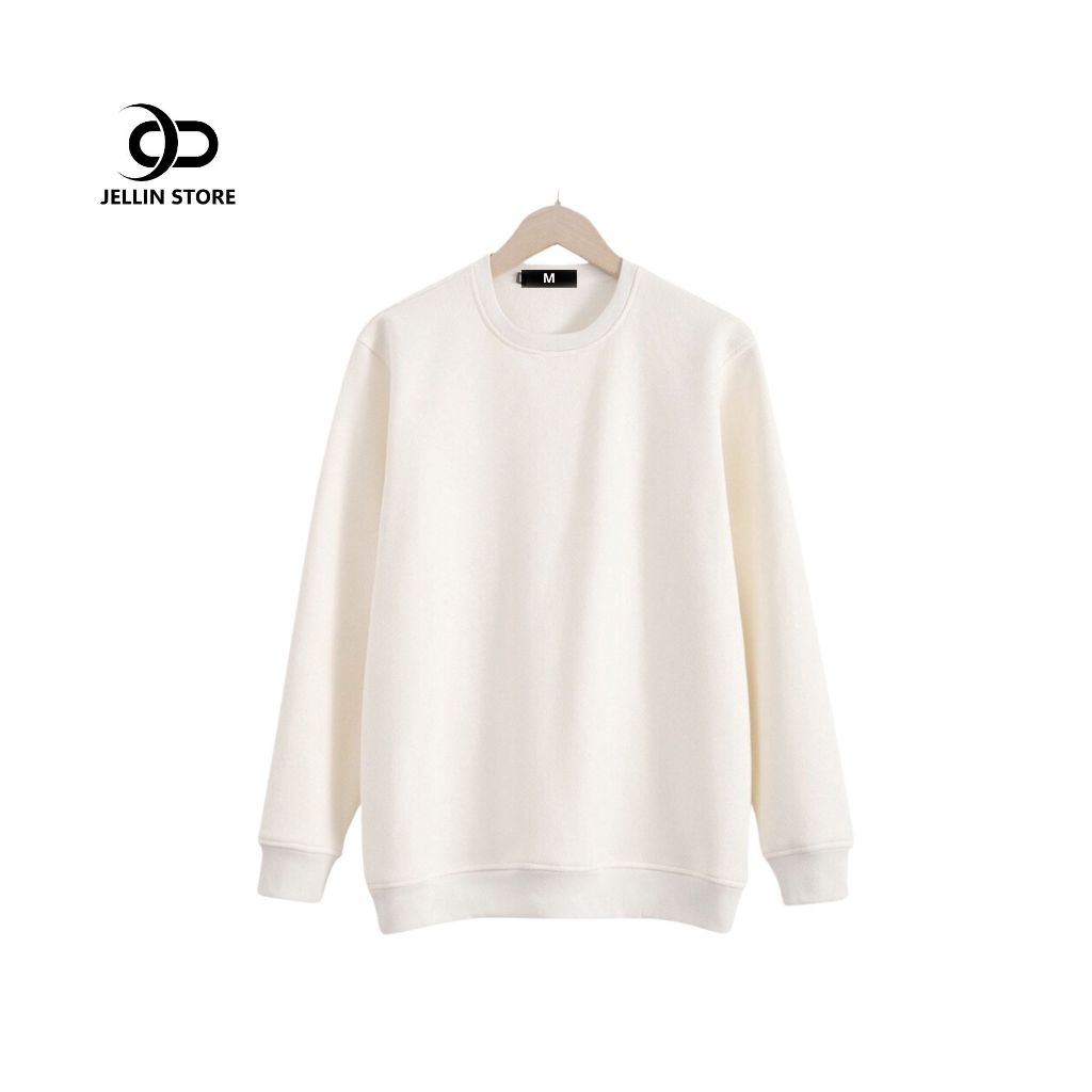 Áo Sweater Form Rộng Phối Layer Chất Nỉ Unisex | JELLIN STORE