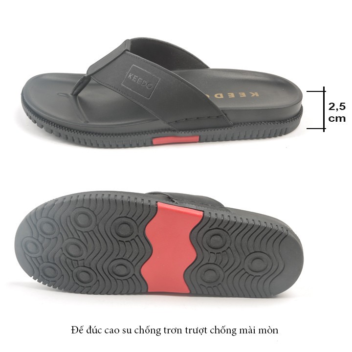 Dép xỏ ngón nam bền đẹp thương hiệu KEEDO KDX14