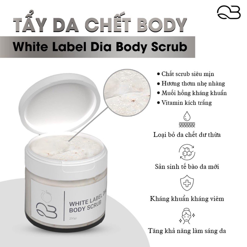 PEACH SCRUBS - MUỐI TẨY TẾ BÀO CHẾT CHO DA NHẠY CẢM