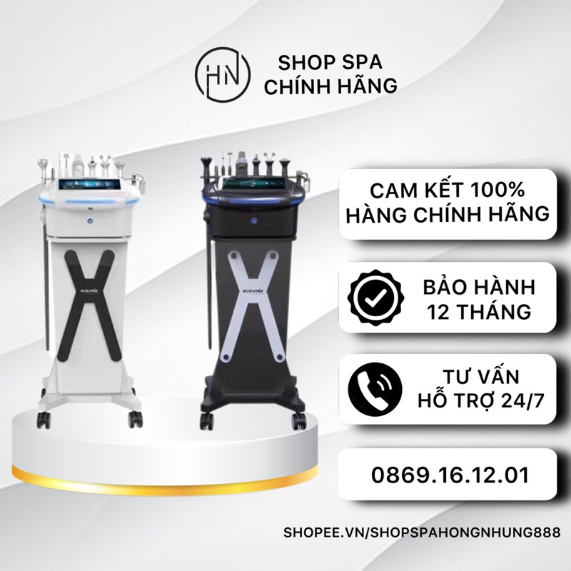 Máy Chăm Sóc Da Đa Năng 9in1 AquaX 9 Chức Năng Loại 1 Bảo Hành 12 Tháng