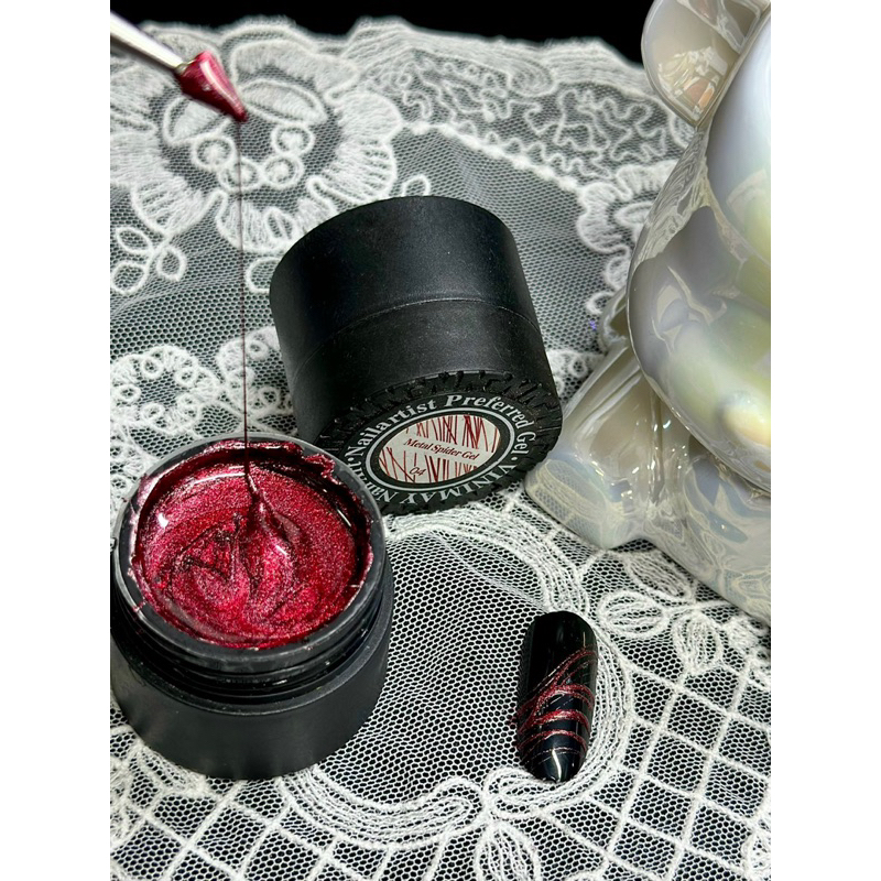 Gel nhện vinimay em sẵn màu trắng, đen, nhũ đỏ sợ kéo dễ dai💅💅💅