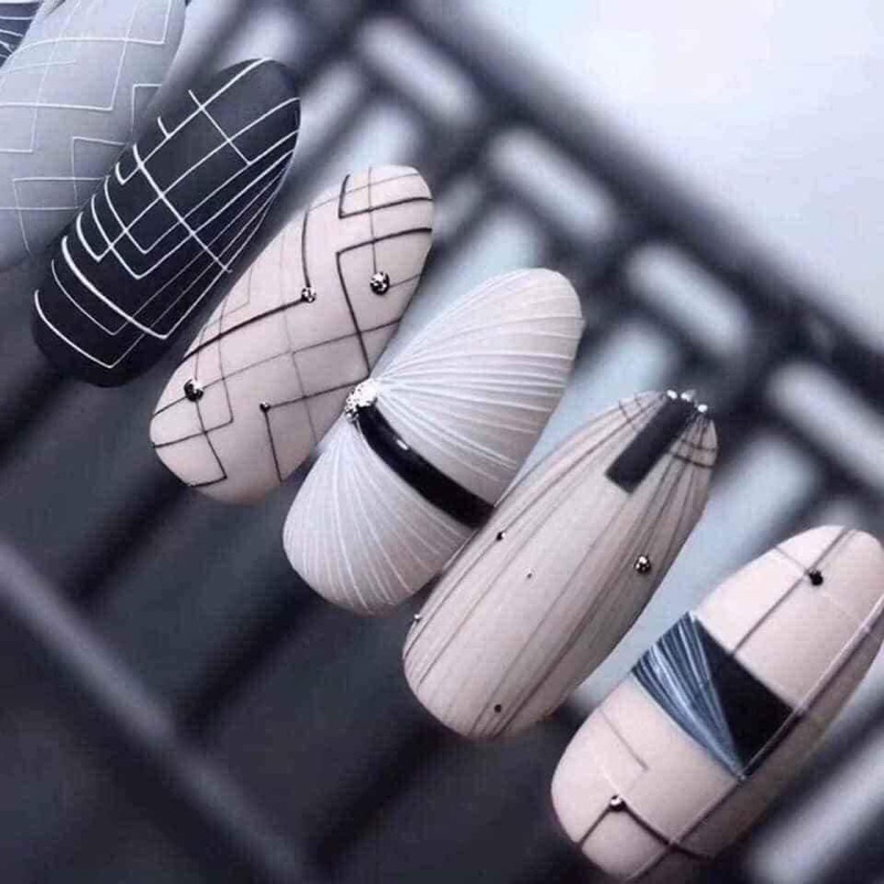 Gel nhện vinimay em sẵn màu trắng, đen, nhũ đỏ sợ kéo dễ dai💅💅💅